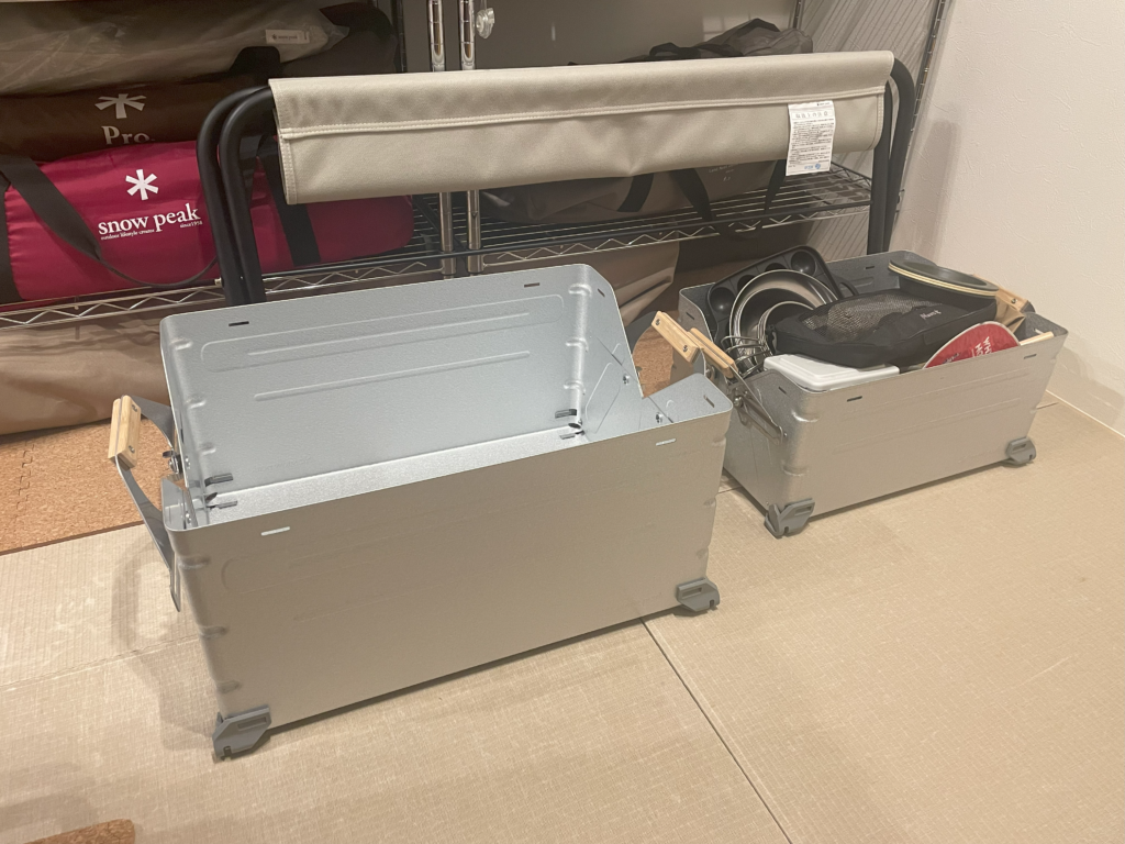 シェルフコンテナ25と50の違いを比較｜最初に買うならどっち？ | 外の