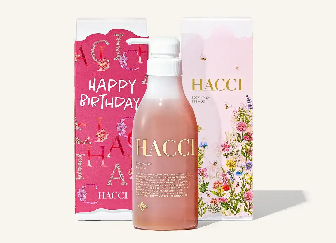 ギフトBOX】ボディウォッシュ BEE HUG｜HACCI公式オンラインストア