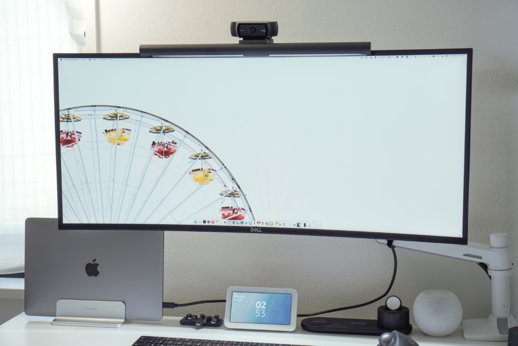 Dell U3421WEをレビュー！超多機能な34インチ ウルトラワイドハブ