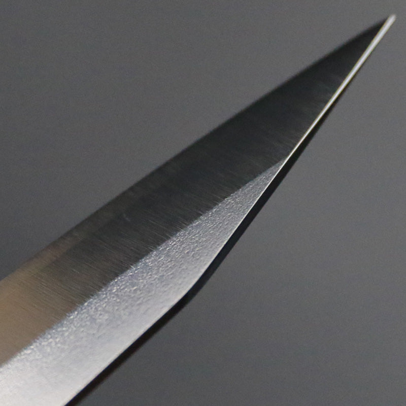 黒崎優 「月光」筋引き 包丁 240mm 拭き漆樫柄 – HAGAKURE