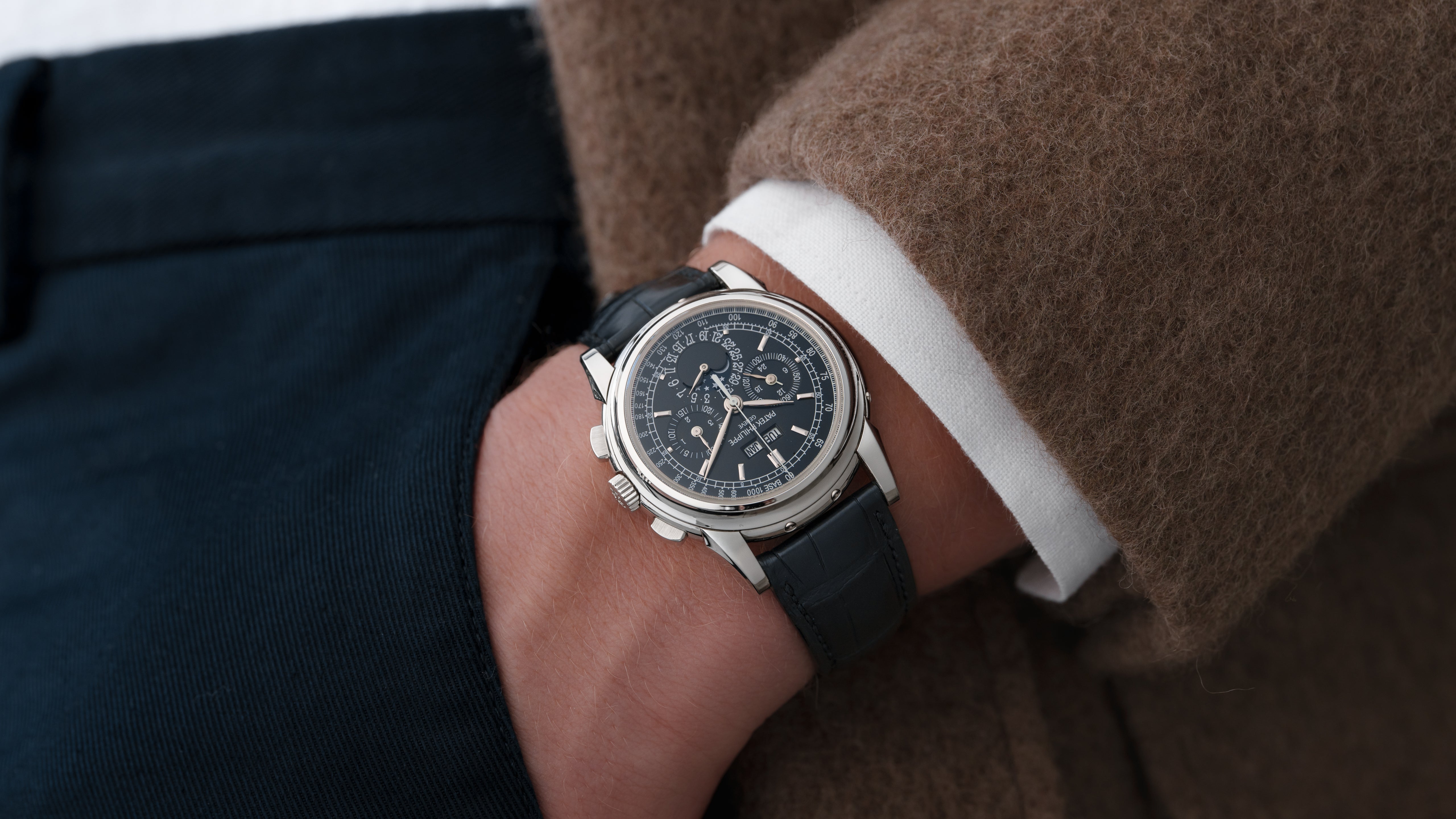 Tropical Dial 'Monoblocco' 3525 Rolex Chronograph, Yellow Gold