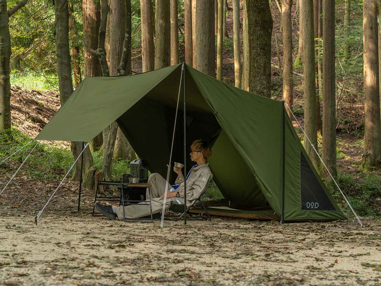 DODの新作パップテント新登場！シンプルだけど4WAYで、ソロデュオ