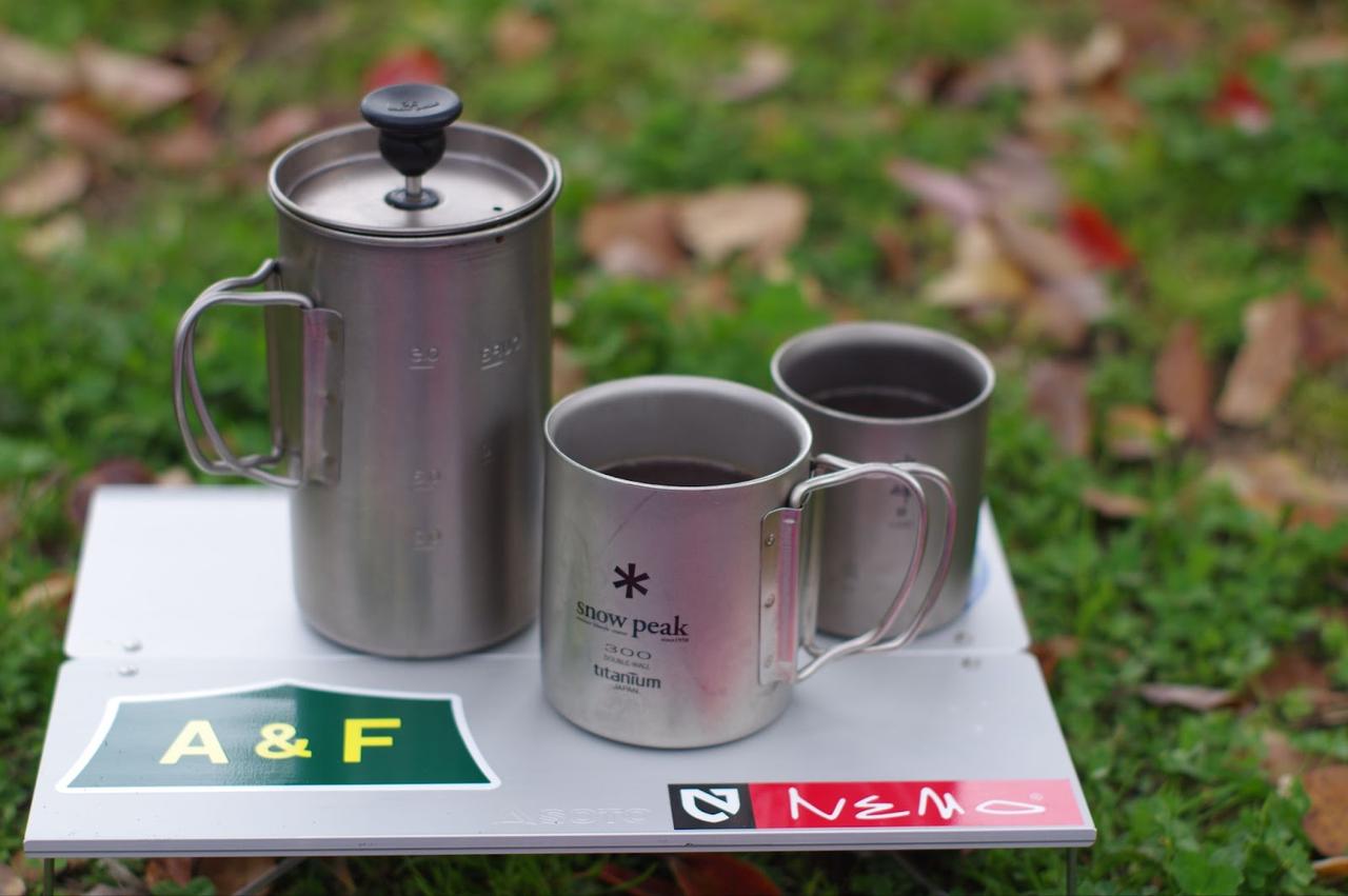 スノーピーク『チタンカフェプレス』を推したい！コーヒープレス好きな