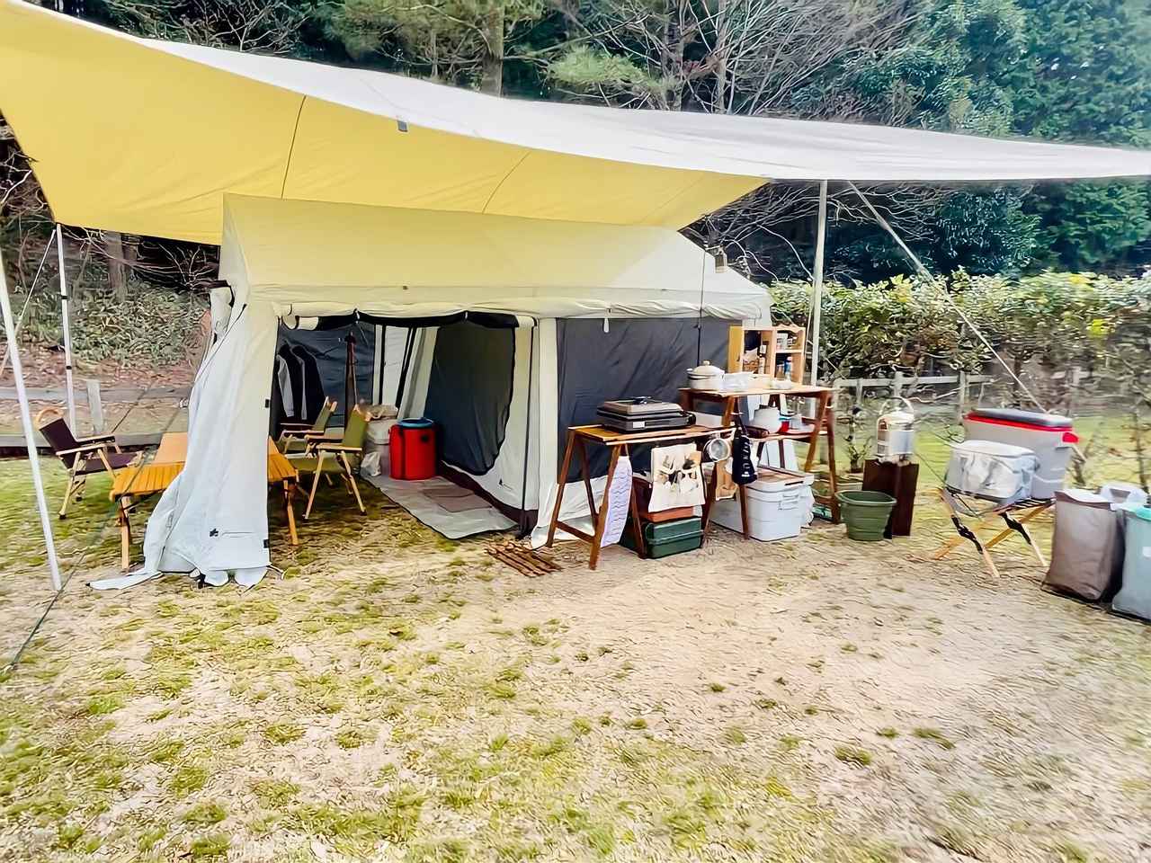 ロゴス（LOGOS）のコテージ型テント『リバイバルコテージ』をレビュー