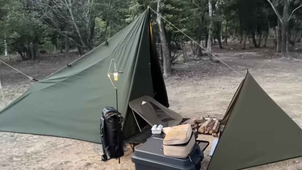 ワークマン『TCサバイバルタープ』で春キャンプ！FUKUが実際に泊まって