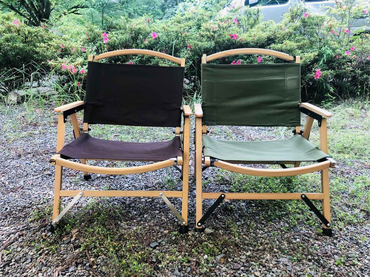 ハイランダーのウッドフレームチェア紹介】 金具の使用が丈夫で安心感