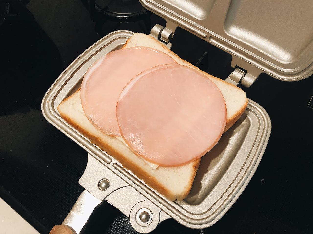 ホットサンドメーカー】スノーピークのホットサンドクッカー