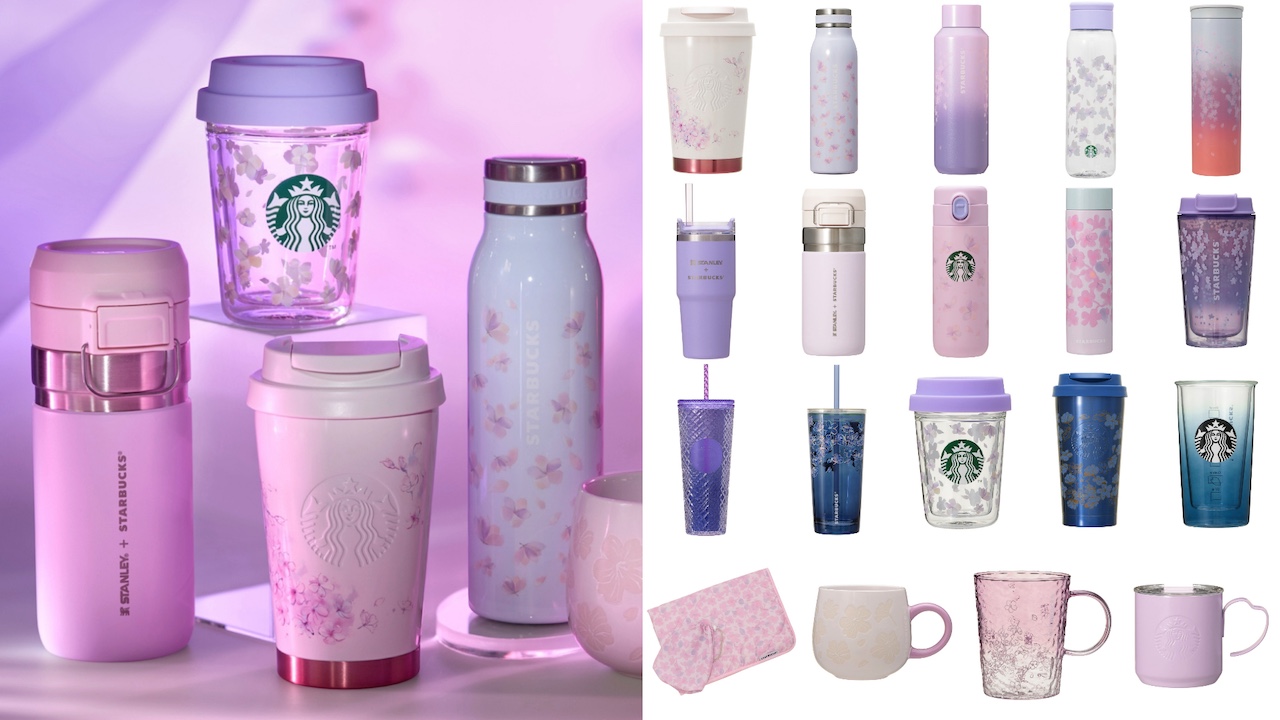 スタバ新作 桜 2025】『さくら第二弾グッズ』ボトルやタンブラーなど全