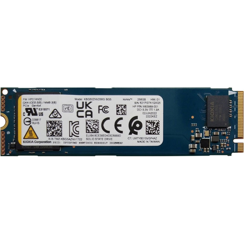 SSD диск Kioxia BG5 256Gb NVMe PCIe M.2 2280 (KBG50ZNV256G) – ціна