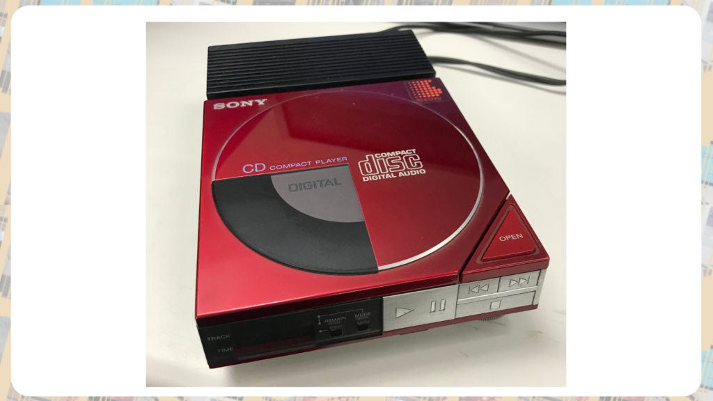 時代を切り開いたSONYのエポックなポータブルCD『D-50』が入荷しました