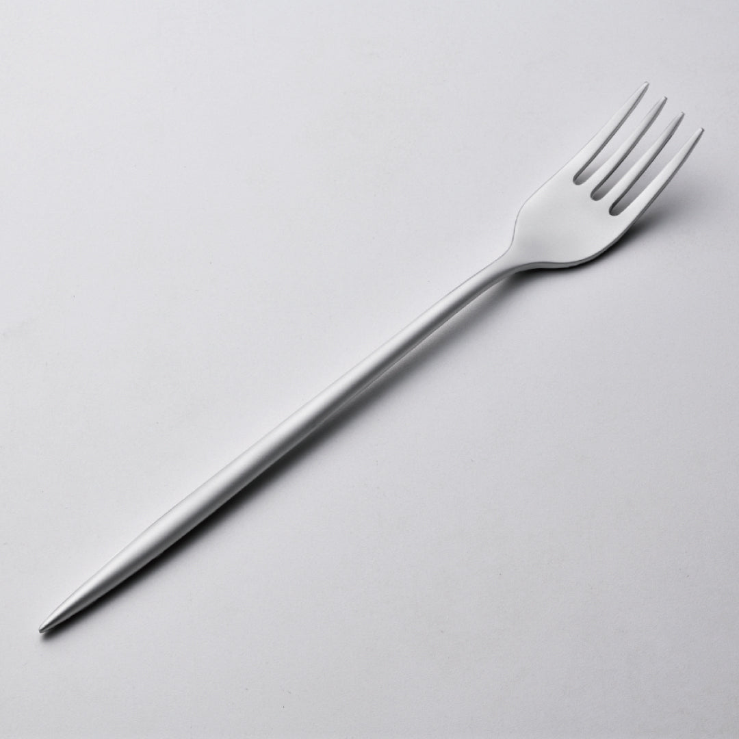 SUGATA White スプーン・フォークセット Largeサイズ ｜ 徳永