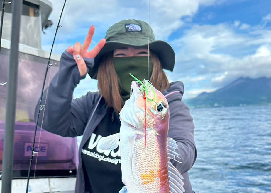 錦江湾で流行中？ タイラバで釣った高級魚アマダイを美味しく食す