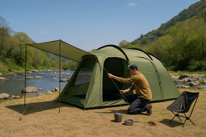 グリーンステージのツールームドームテントの評判は？口コミの裏側とは