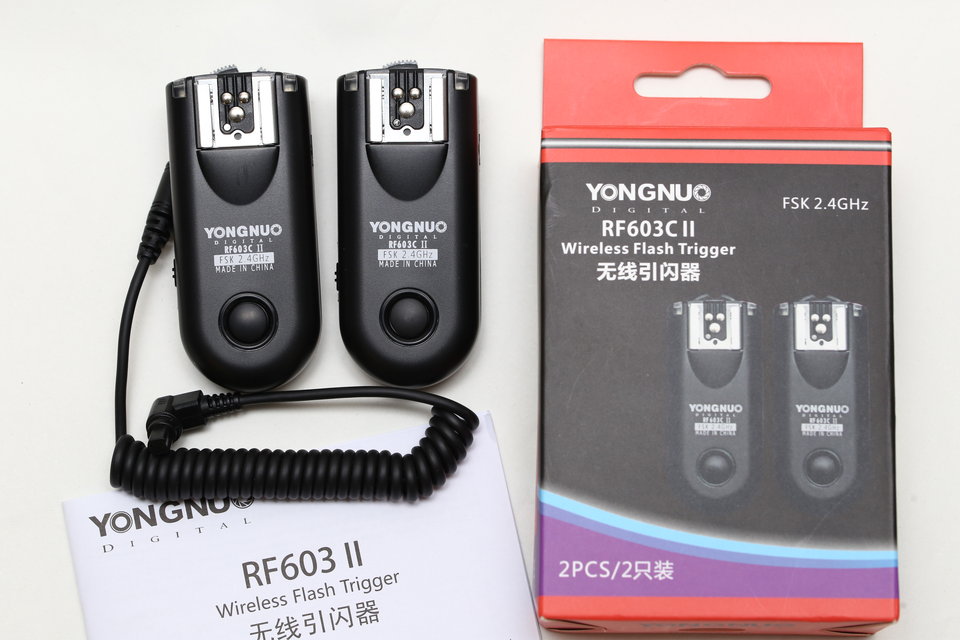 中華ラジオスレーブYONGNUO RF-603IIを輸入した！オフストロボで無限の