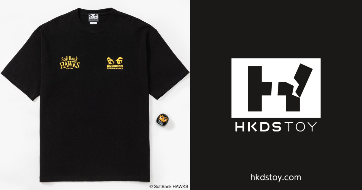 ゴッコ堂 – 福岡ソフトバンクホークス 気合田くんTシャツ＋気合だるま