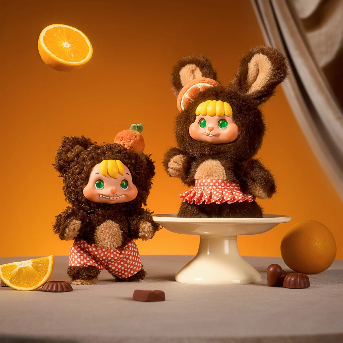 52TOYS LITTLE BUNS MELTING TOGETHER ソフビぬいぐるみ ブラインド