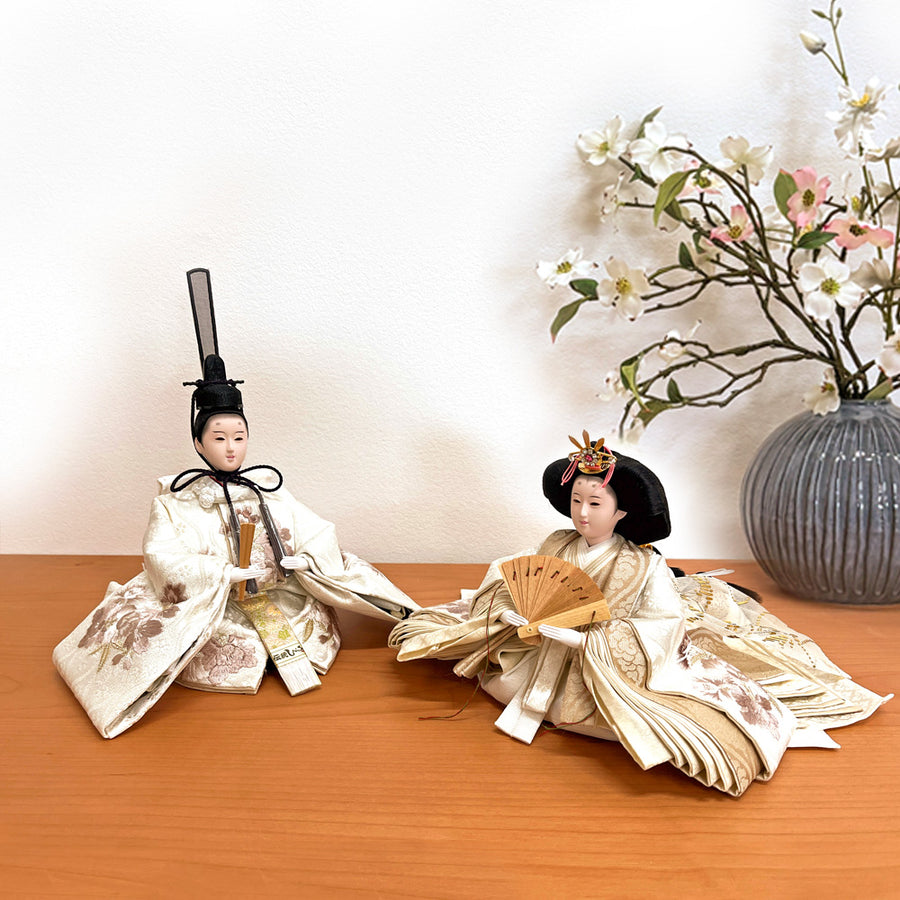 お嬢さんに準備！モダンな色彩で綺麗な雛人形【Flower Girl ゆま雛