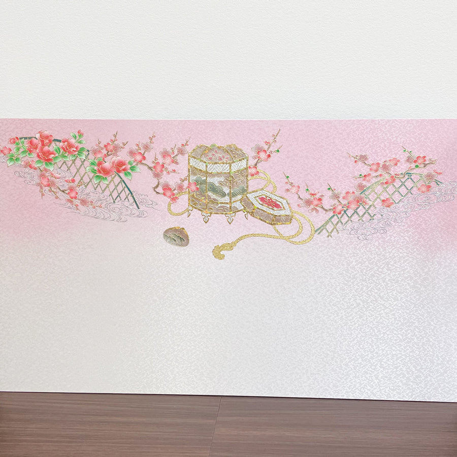 台屏風 単品販売 75cm平飾り 雛人形 ひな祭り飾り 女の子 桃の節句