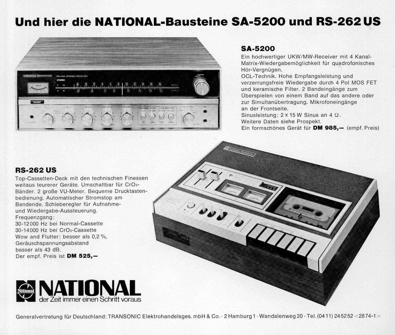 Technics SA-5200 | hifi-wiki.com