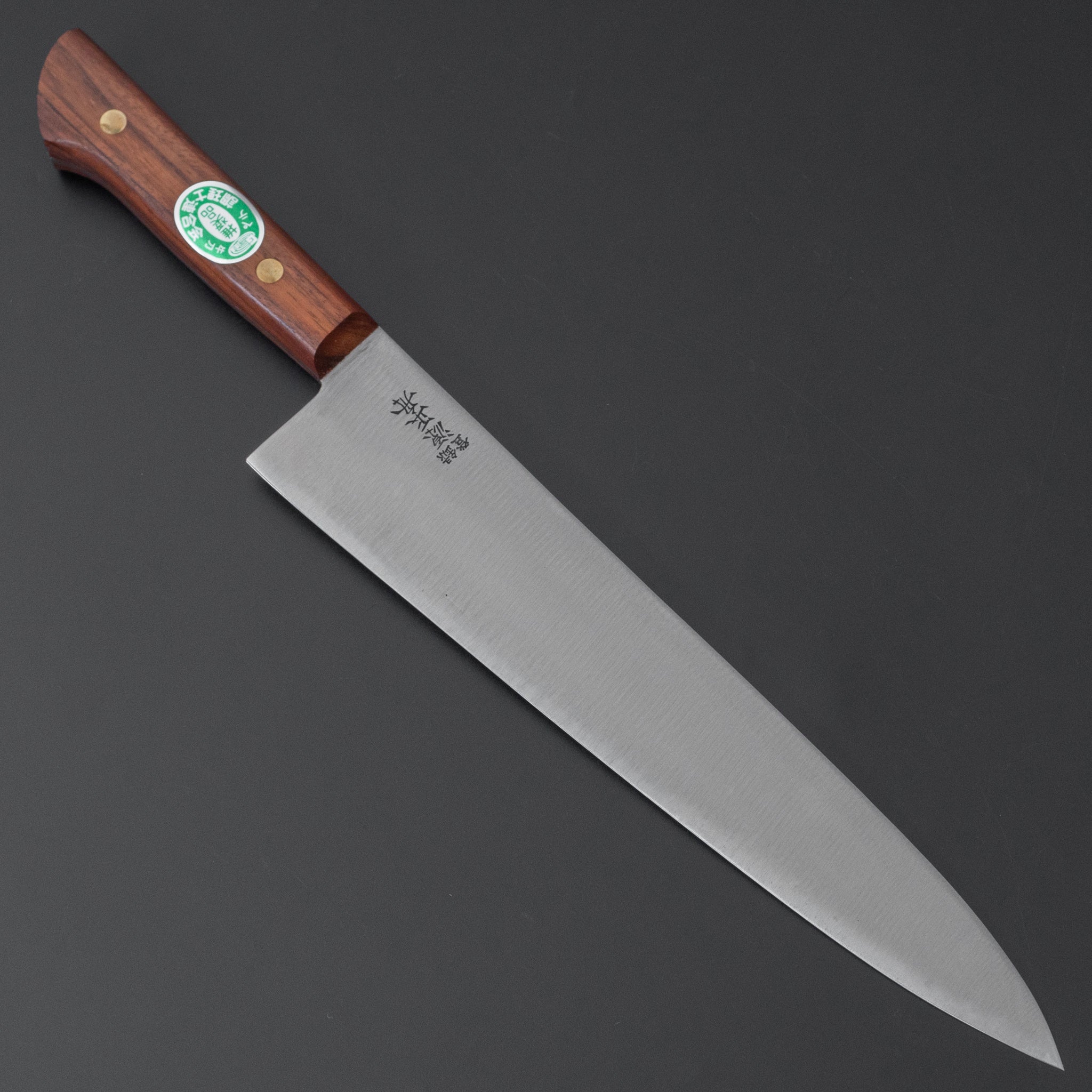 源正舟 (忠舟) SK鋼 牛刀 240mm 紫檀柄 (口金無) – HITOHIRA