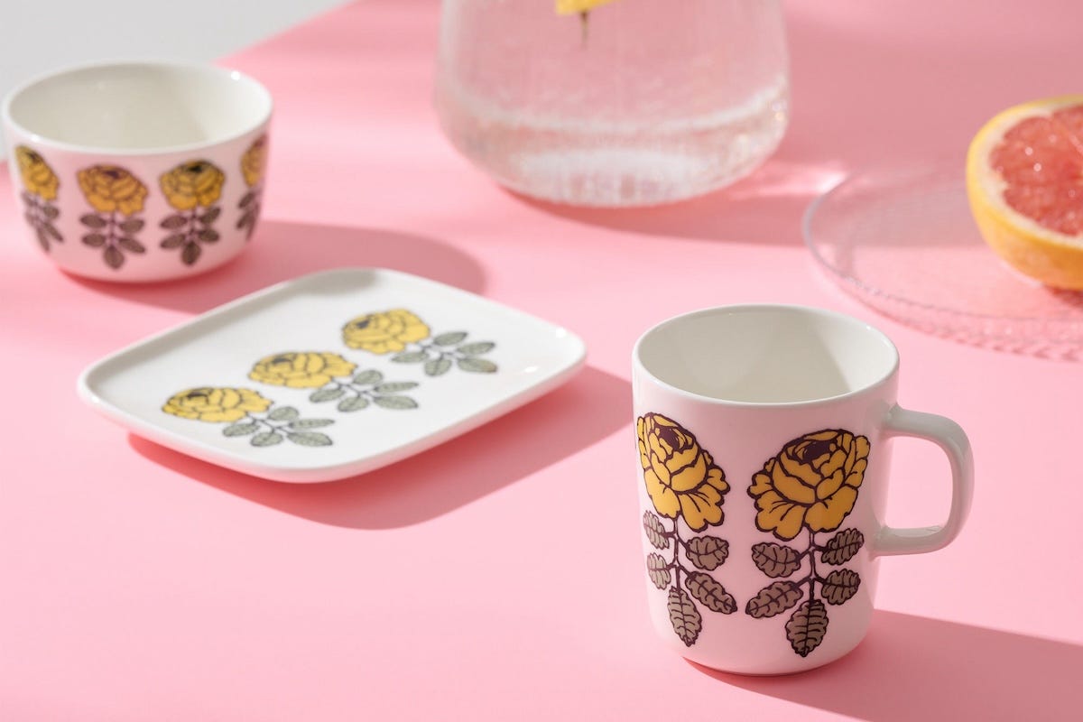 マリメッコ」より、“ヴィヒキルース”のホームコレクションが新色で登場