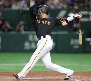 巨人】坂本勇人、4試合ぶり9号ソロで追い上げ…下手投げ・与座の低め