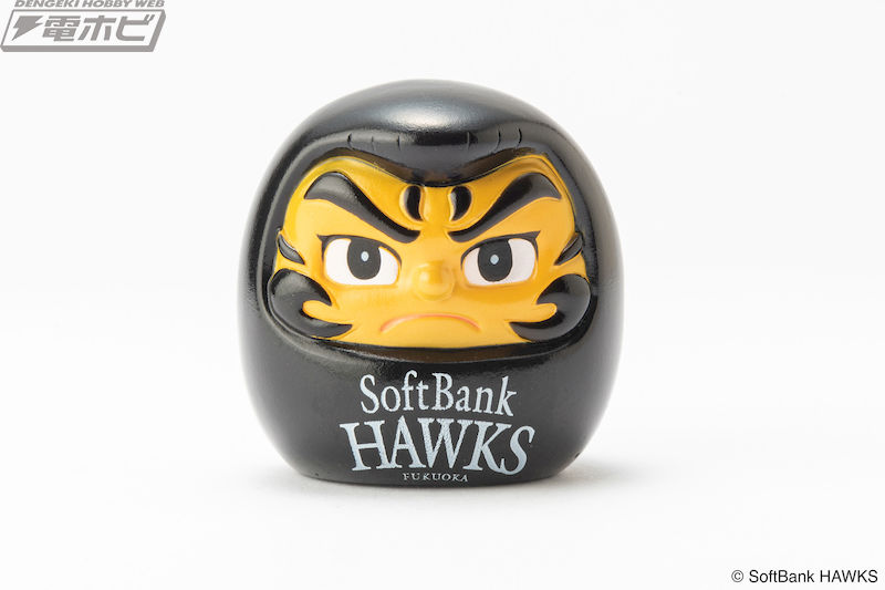 ソフビブランド・ゴッコ堂の「気合田くん」と福岡ソフトバンクホークス