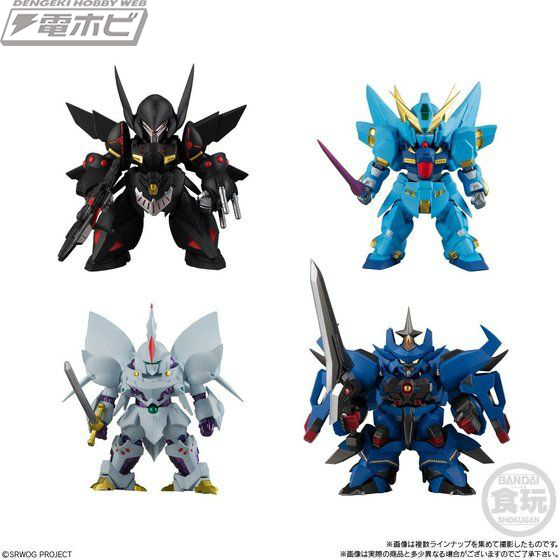 食玩「スーパーロボット大戦OG ORIGINAL COLLECTION」 第1弾が登場