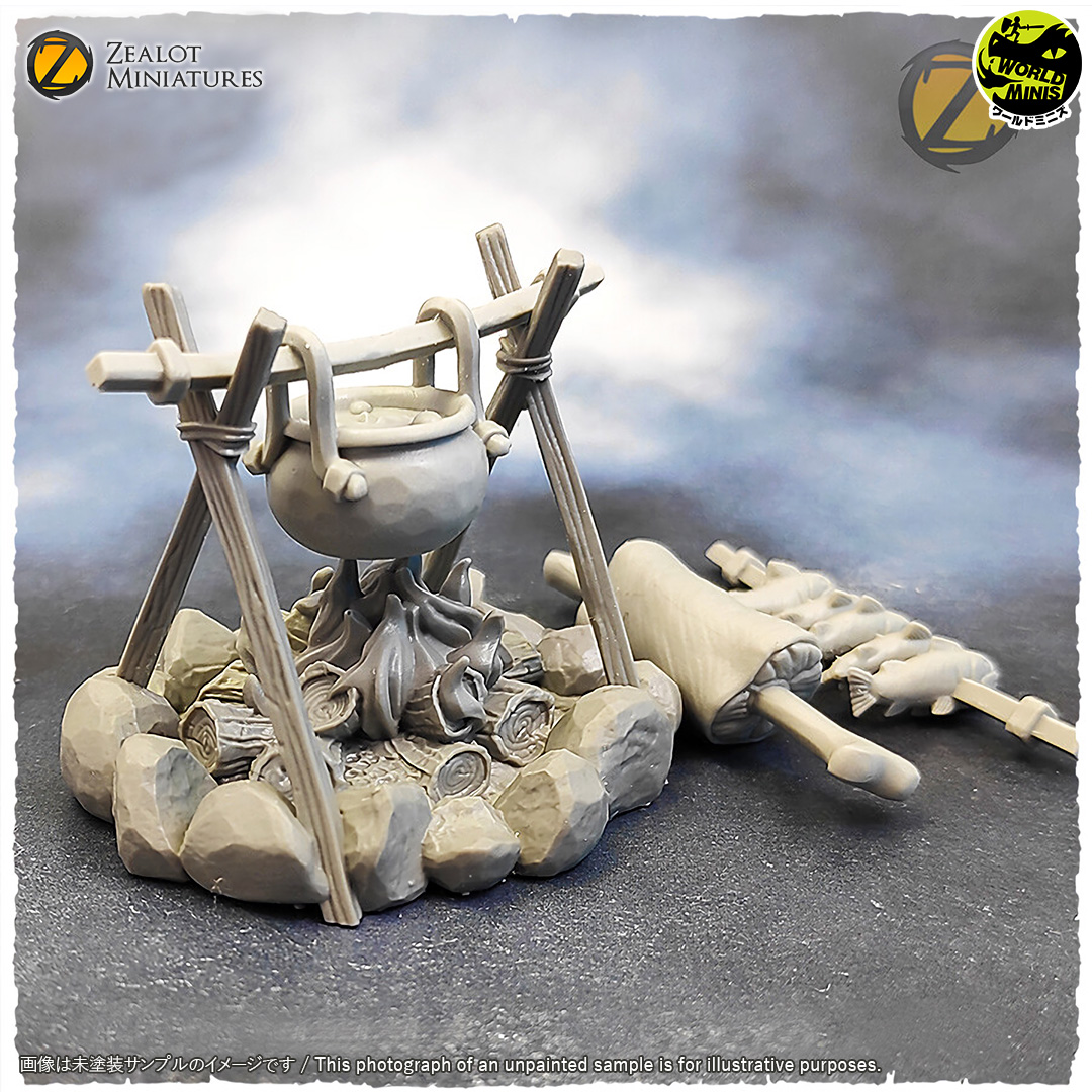 キャンプファイアセット | ボークス公式 ホビー天国オンラインストア