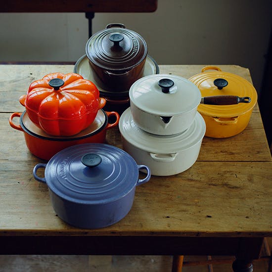 モデル・雅姫さんの、ホーロー鍋・ルクルーゼとのすてきな暮らし