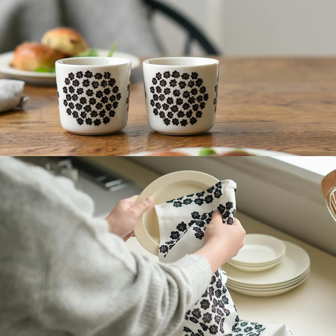 数量限定】大人気のmarimekkoから、大人っぽい”プケッティ柄”ラテマグ