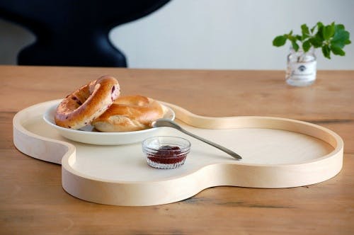 取扱い終了】フィンランド/majamoo/マヤムー/白樺のトレー/ナチュラル