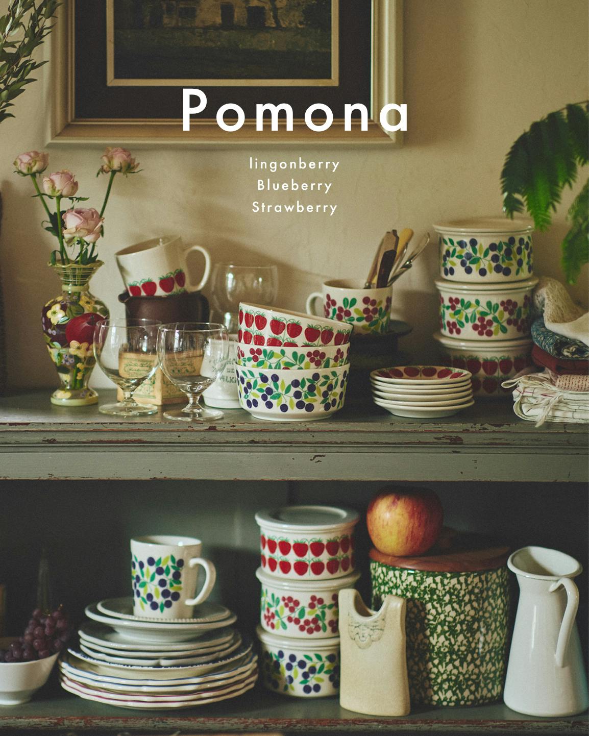 送料無料でお届け】限定復刻 / ARABIA / アラビア / Pomona / ポモナ