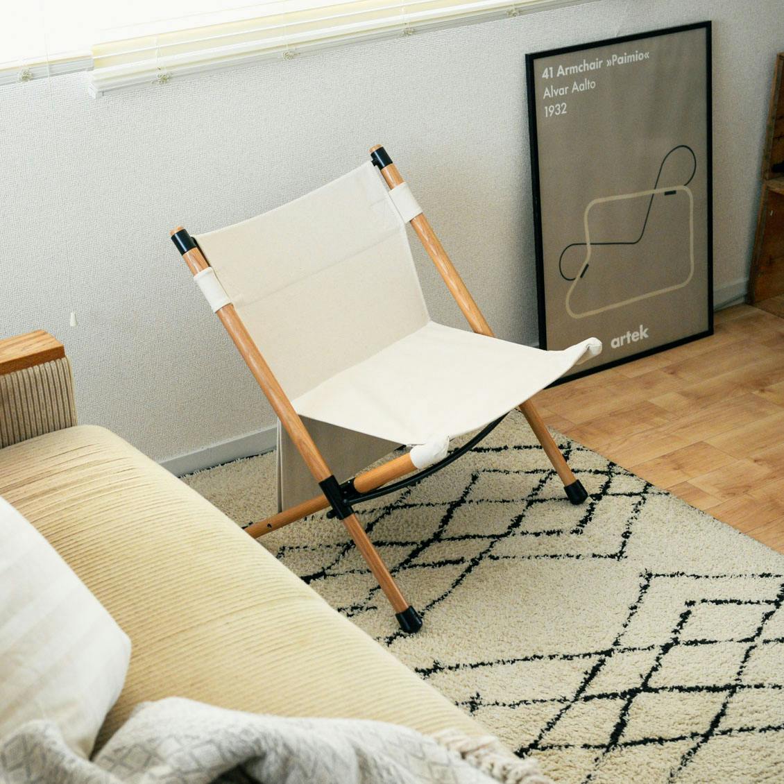 Hang Out / ハングアウト / ポールローチェア（ホワイト、オリーブ