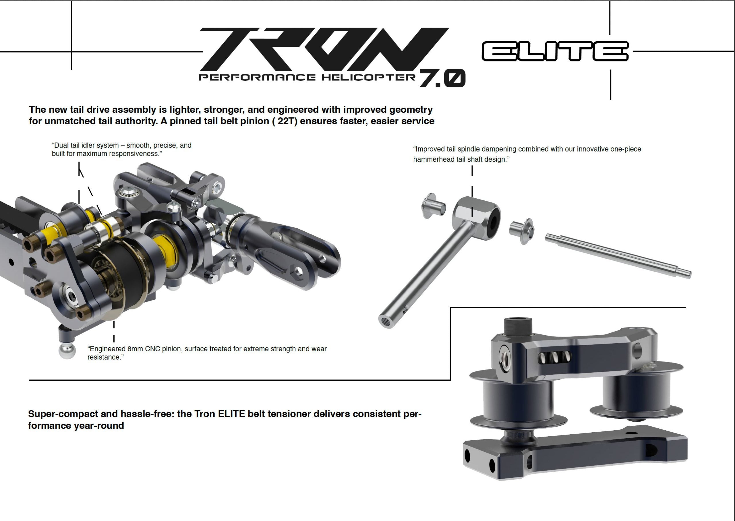 TRON 7.0 ELITE WHITE/BLUE/ORANGE W/O BLADES (TR730-999) – HOPE LE