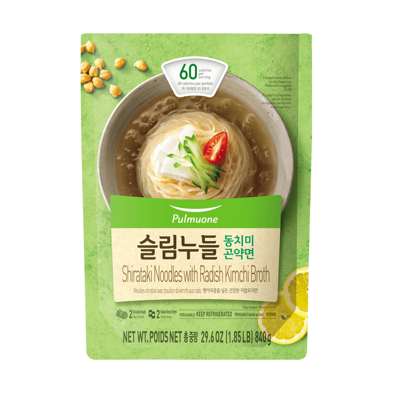 Shirataki Noodles With Radish Kimchi Broth 29.6oz(840g) - H Mart