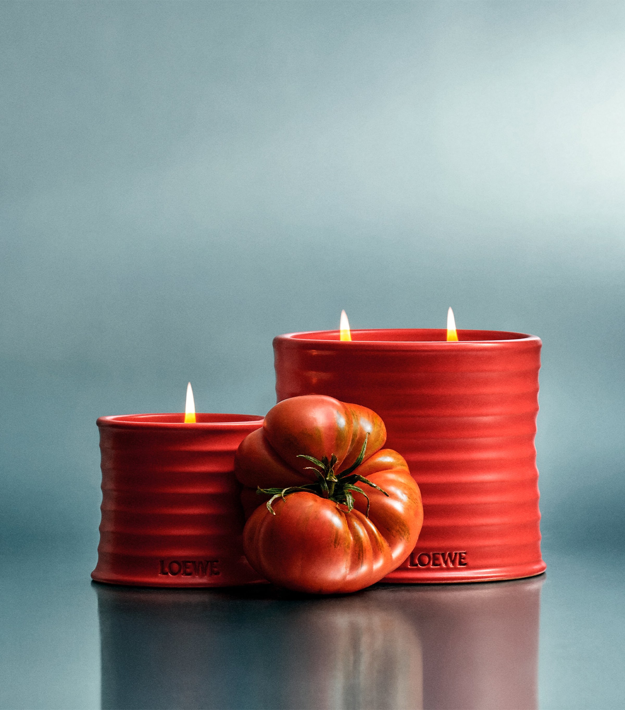 LOEWE Large Tomato Leaves Scented Candle | Harrods NL