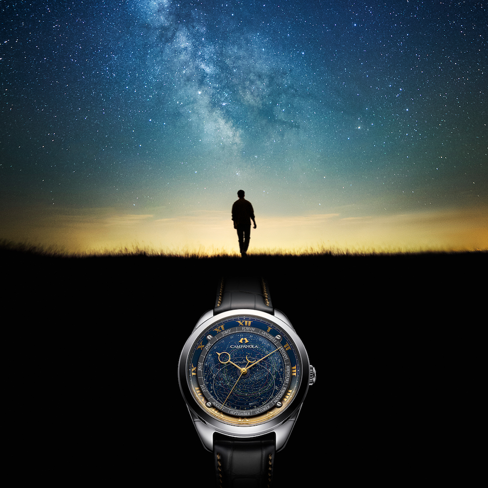 明け方を表現した特別な星座盤腕時計｜限定200本のコスモサイン