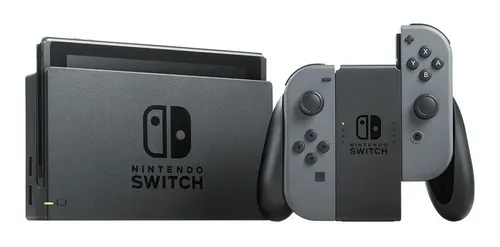 Nintendo Switch 32GB Standard cor cinza y preto 2019