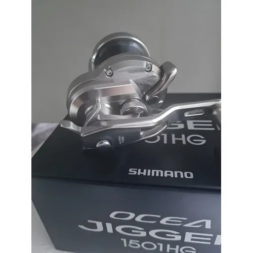 Shimano Ocea Jigger F Custom 2001 Nrhg. Pronta !! Cor Azul-marinho