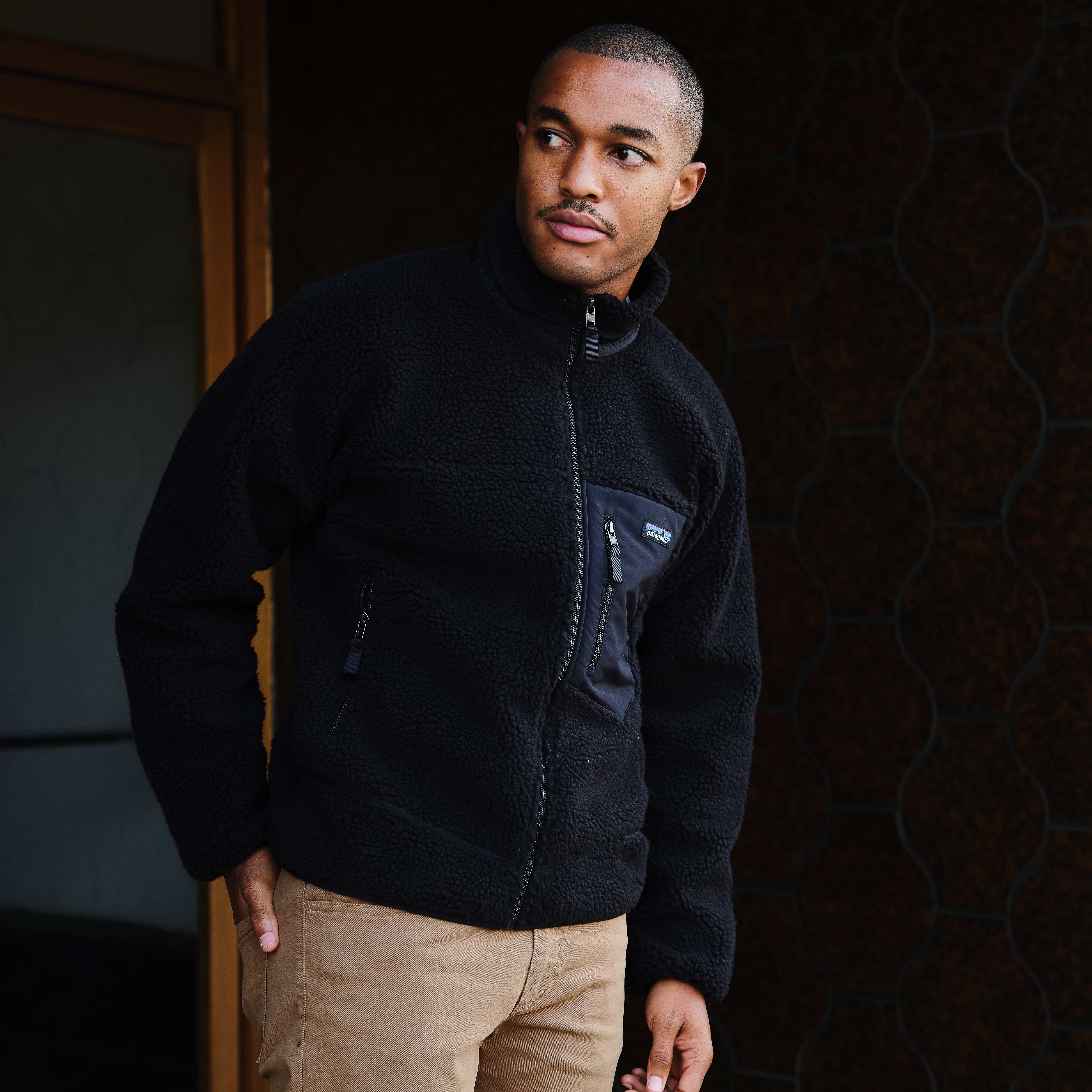 Patagonia Classic Retro-X Jacket - Black w/ Black | Full-Zip