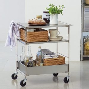 無印良品】ステンレスのキッチンワゴンが優秀すぎる！ その魅力と周辺