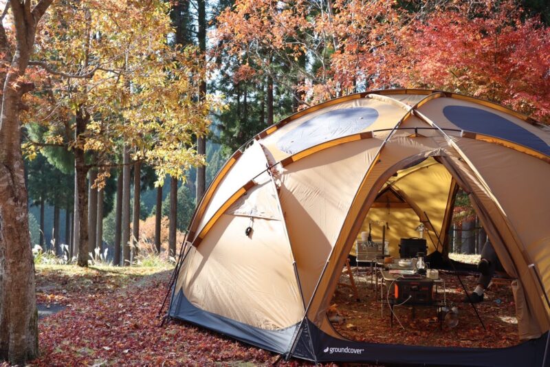 ground cover(グランドカバー)の超大型ドームテント】ACORN HOUSE 4.75