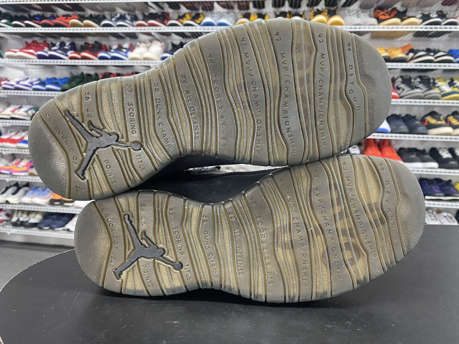 Nike Air Jordan 10 Retro X Drake Black OVO 819955-030 Men's Size