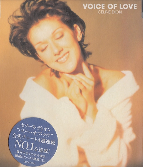 Celine Dion – Voice Of Love – CD (Compilation, Promo), 1994