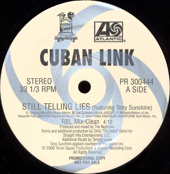 Cuban Link – Still Telling Lies (RBL Mix) – Vinyl (12
