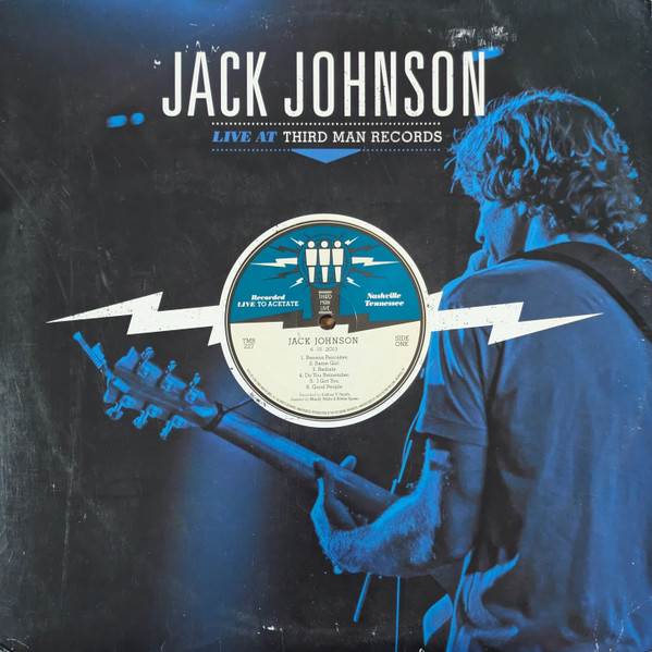 Jack Johnson – Live At Third Man Records – Vinyl (LP, Album