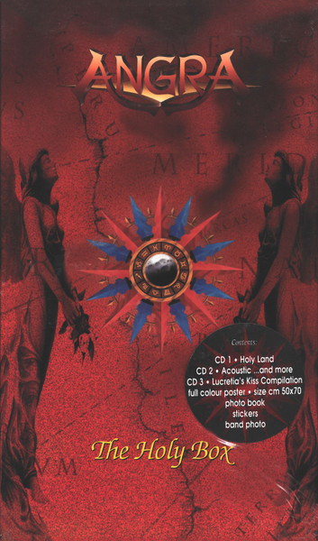 Angra – The Holy Box – Box Set (Limited Edition): 3 x CD, 1998