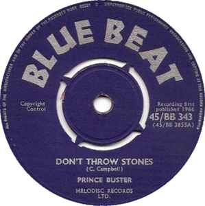 Prince Buster – Don't Throw Stones – Vinyl (7