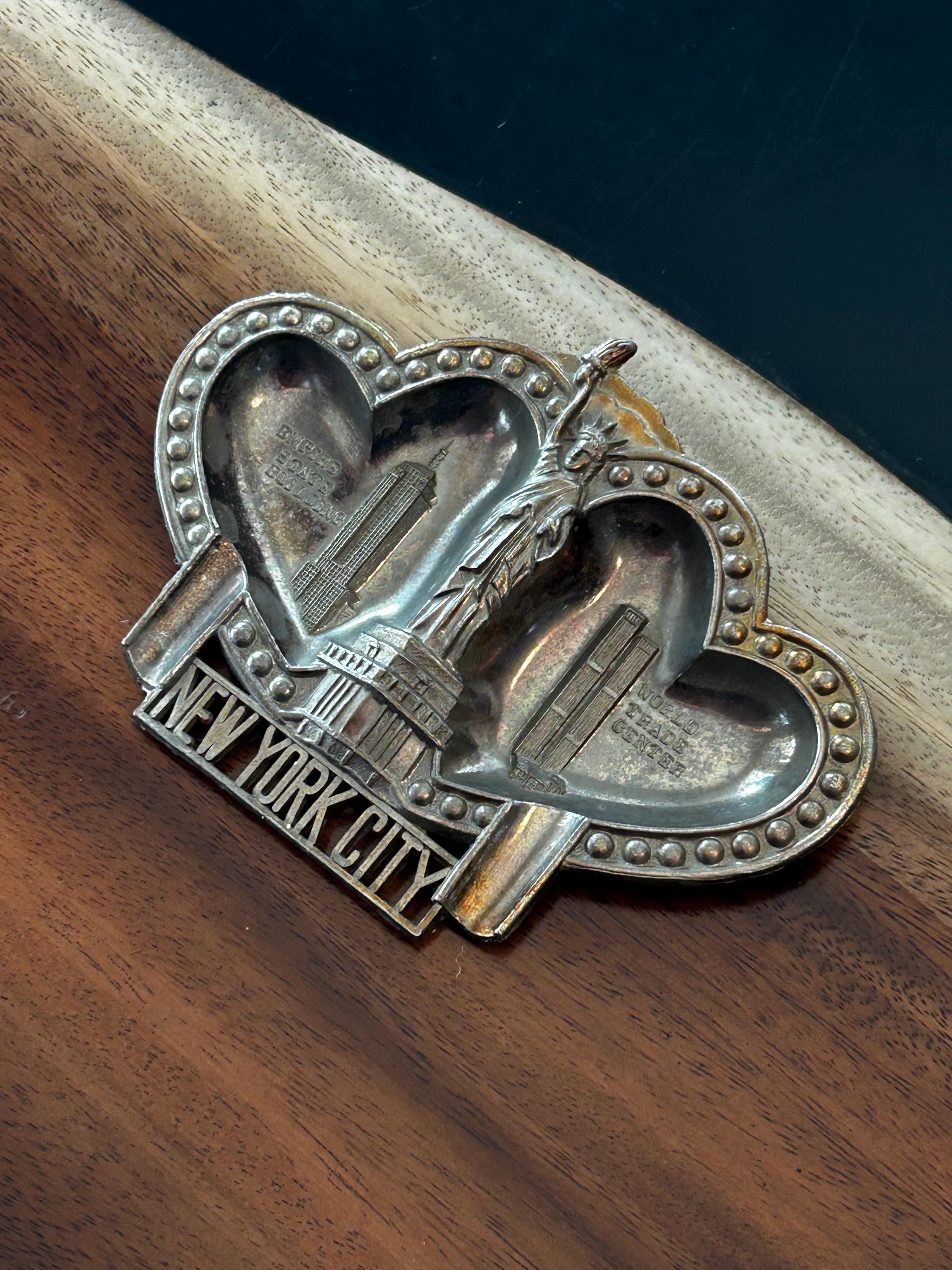 ヴィンテージ 1980年代 ニューヨーク お土産 灰皿：自由の女神像